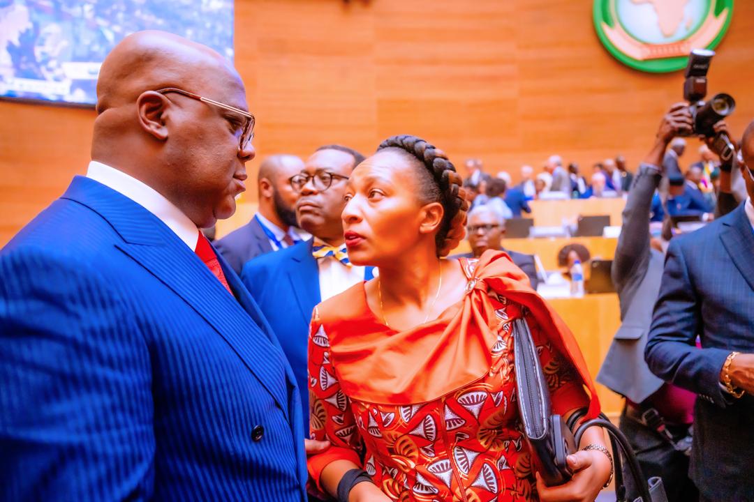 Phanice of Africa in dialogue at the African Union