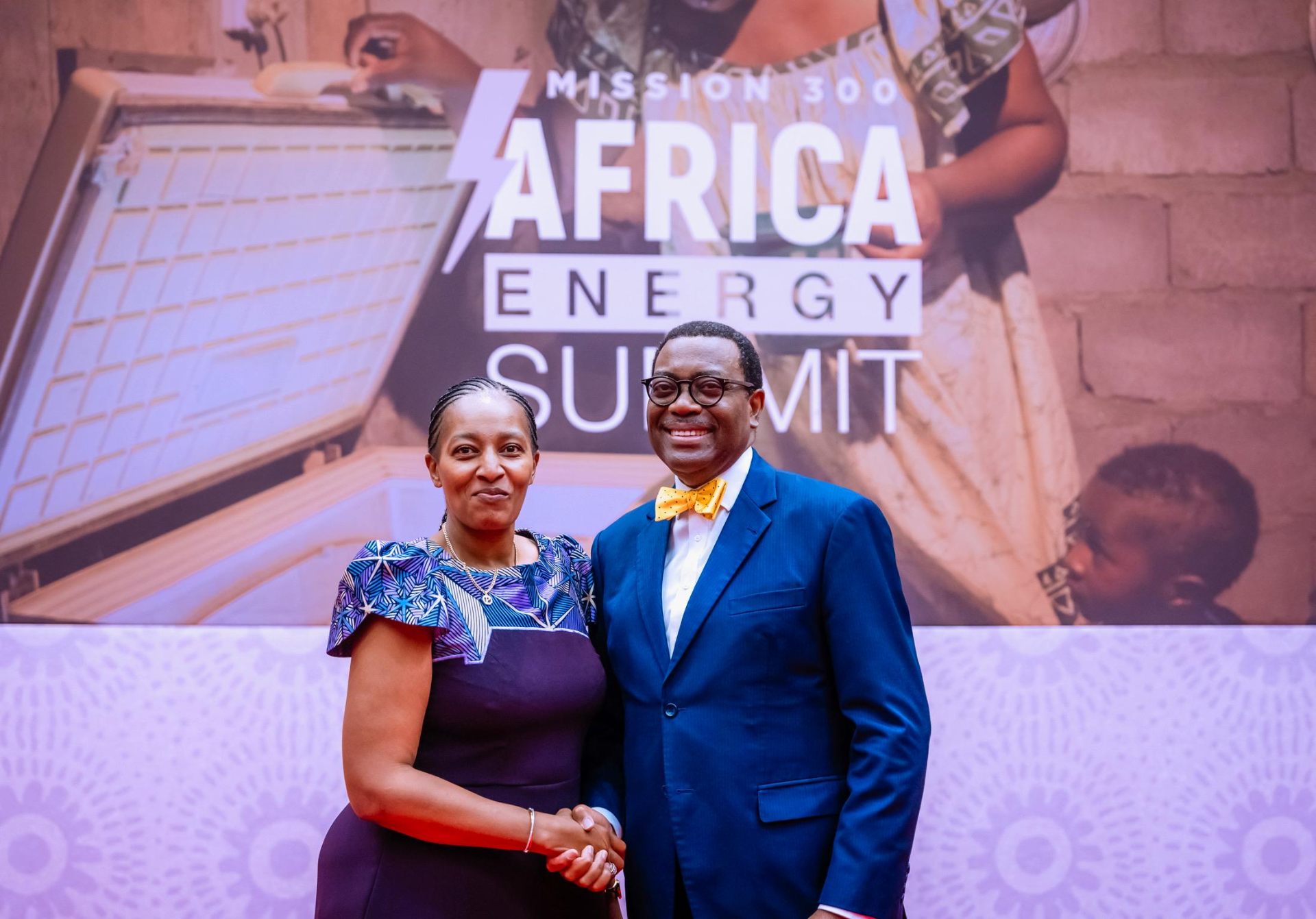 Phanice of Africa at the Mission 300 Africa Energy Summit