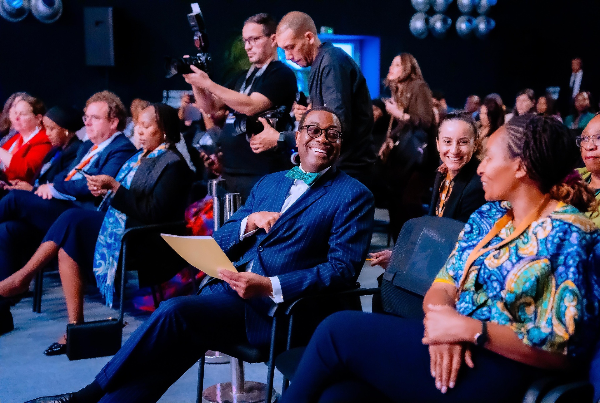 Phanice of Africa at high-level conference event